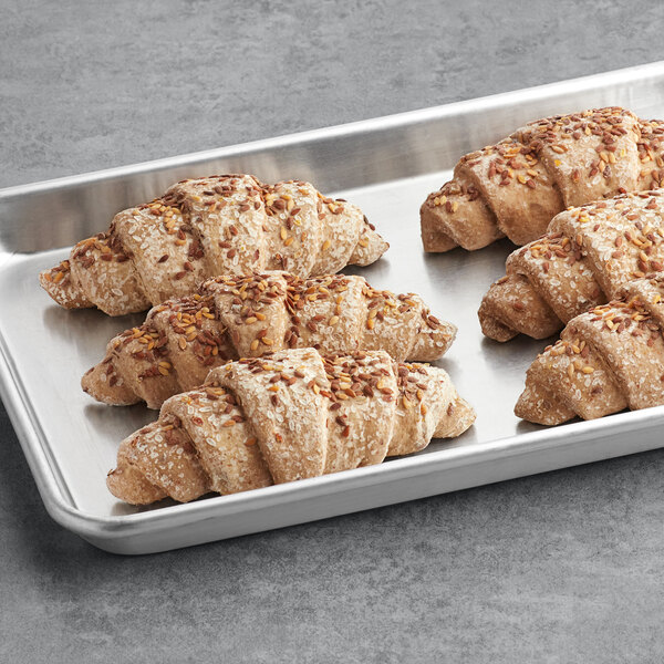 Gourmand Pastries Ready to Bake Multigrain Croissant 2.82 oz. 60/Case