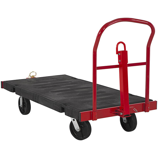 Rubbermaid 2154629 Towable 60" x 30" Platform Truck 2,500 lb. Capacity