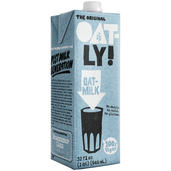 Oatly Original Oat Milk 32 fl. oz. - 12/Case