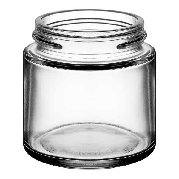 3 oz. Clear Straight Sided Glass Jar 144/Case
