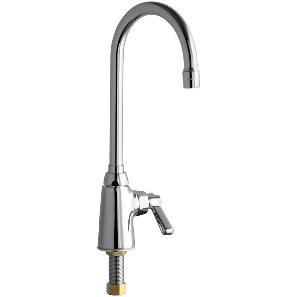 Chicago Faucets 350E35ABCP DeckMounted SingleHole SingleSupply