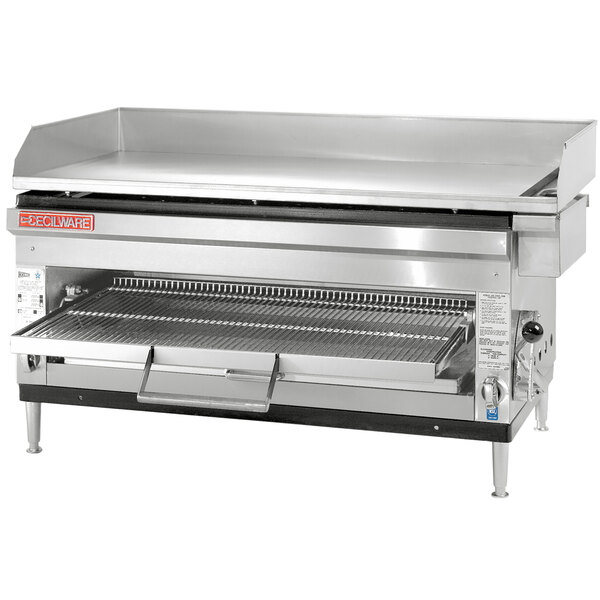 GRILL COUNTER 42" GAS GRIDDLE LP