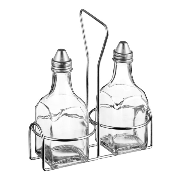Choice Wire Caddy with (2) 6 oz. Cruets