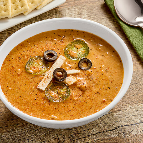 Chef Francisco Baja Chicken Enchilada Soup 8 lb. 4/Case