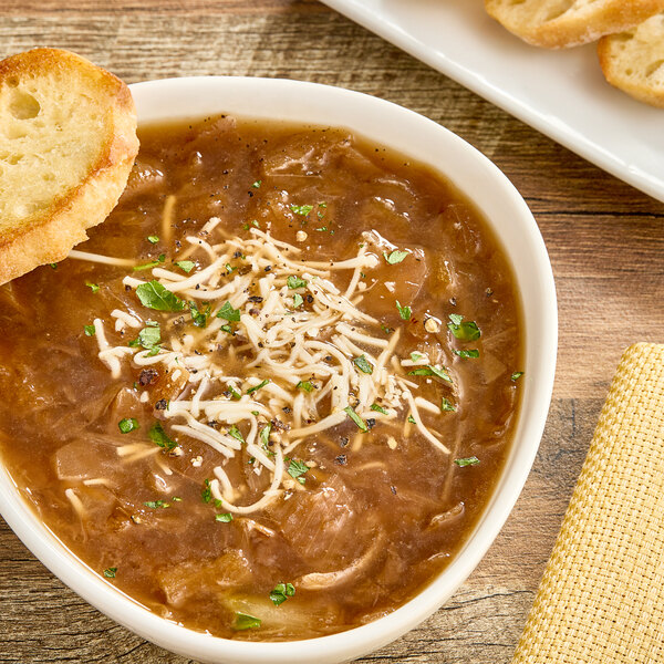 Chef Francisco Condensed French Onion Soup 4 lb. 4/Case