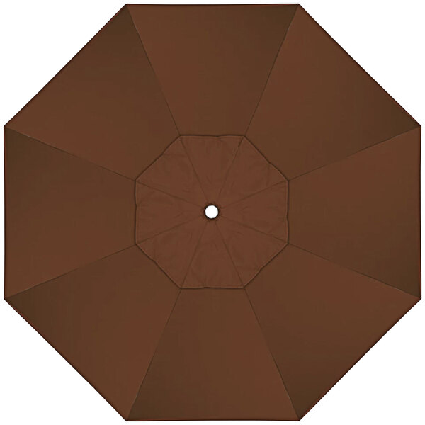 California Umbrella 9’ Bay Brown Sunbrella 2A Replacement Canopy