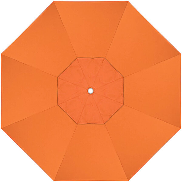California Umbrella 9' Tangerine Sunbrella 2A Replacement Canopy