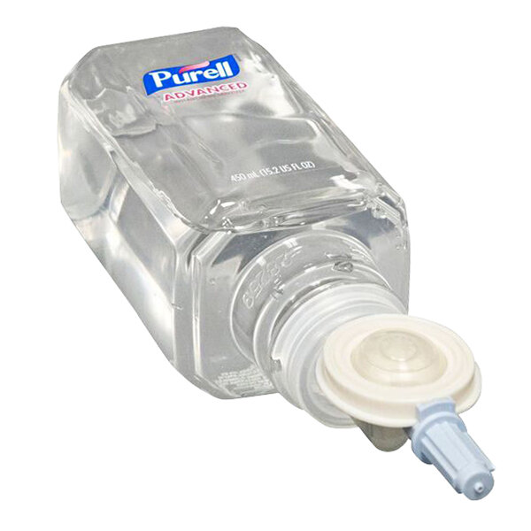 An Omnimed hand sanitizer refill bottle with a cap on a white background.