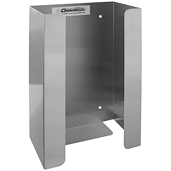 Omnimed Stainless Steel Disposable Glove Dispenser