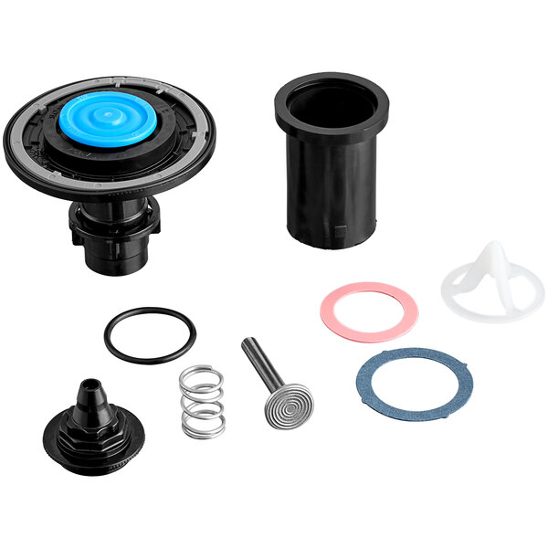 A boxed Sloan diaphragm rebuild kit with a blue rubber ring.