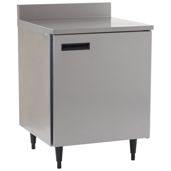 Delfield 402P 27" Worktop Refrigerator with One Door and Backsplash