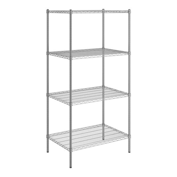 A Steelton wire shelving kit with 4 shelves.