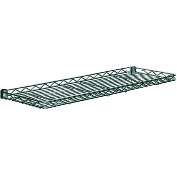 Metro 1230CSN-DSG Smoked Glass Cantilever Shelf - 12" x 30"