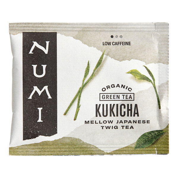 Numi Organic Kukicha Tea Bags 16/Box