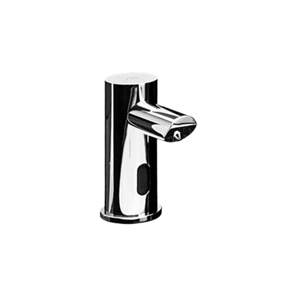 An American Specialties, Inc. polished finish liquid soap dispenser with a white background.