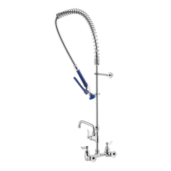 Waterloo 1.15 GPM Wall-Mounted Pre-Rinse Faucet with 8