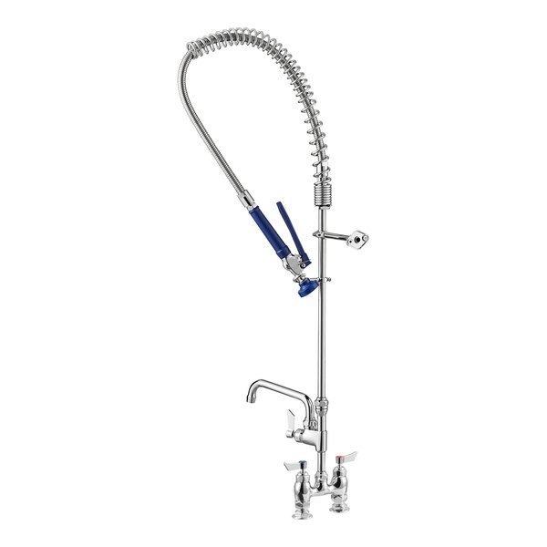 Waterloo 1.15 GPM DeckMounted PreRinse Faucet with 4" Centers and 6