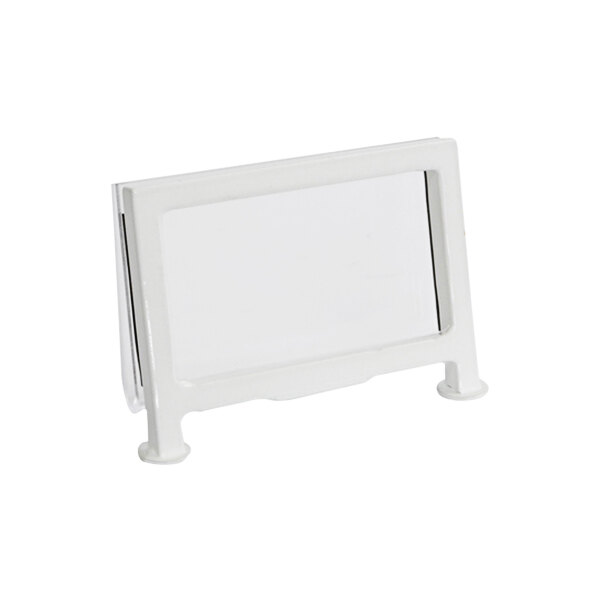 A white rectangular Cal-Mil displayette with a white background.
