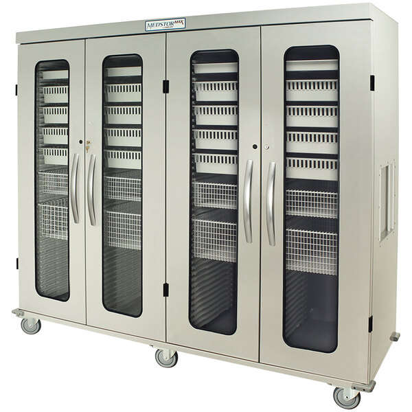 Harloff 82 1/8" x 30 1/4" x 77 3/4" 4Column Medical Storage