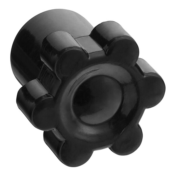 A black plastic hex knob for an Avantco meat and bone saw.