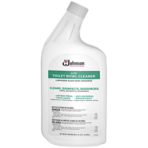 SC Johnson Professional 680058 1 Qt. Acid Toilet Bowl Cleaner 12/Case