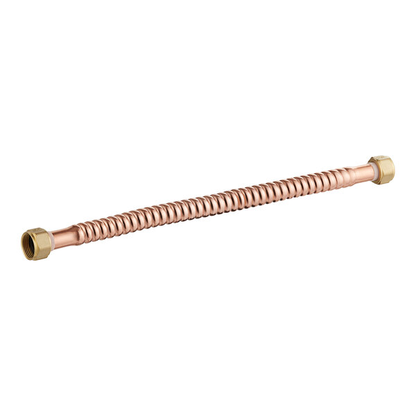 Easyflex EFWC034C101018 18" Copper Water Heater Connector with 3/4" Female Connections