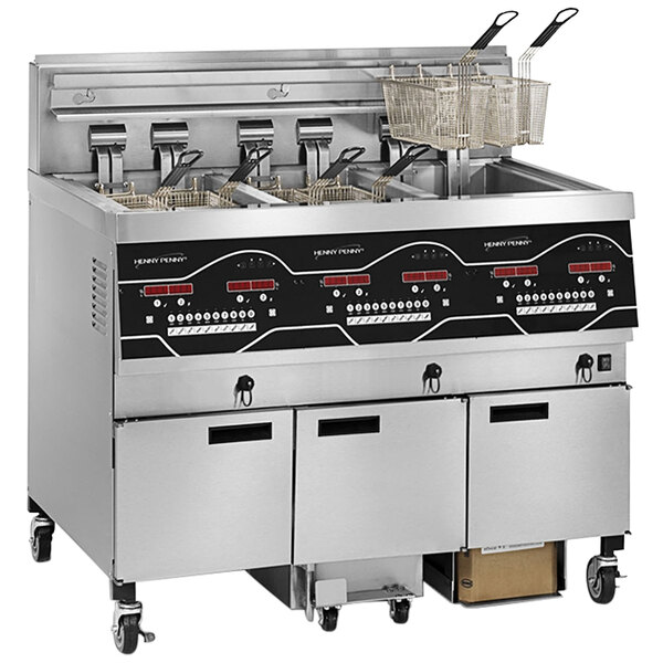 Henny Penny EEE 144 Evolution Elite 4Well Electric Open Fryer with
