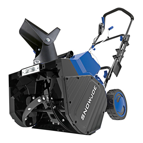 Snow Joe 24VX2SB18TV1 Cordless Snow Blower Bundle with (2) 4.0 Ah