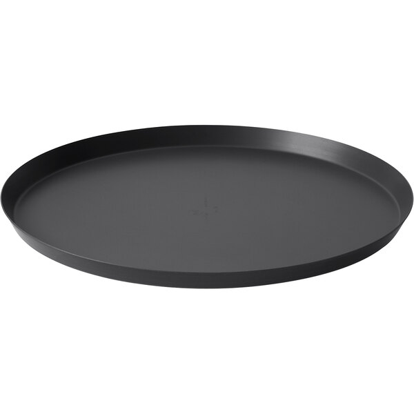 LloydPans 14" Aluminum Cutter Pizza Pan with Pre Seasoned TuffKote