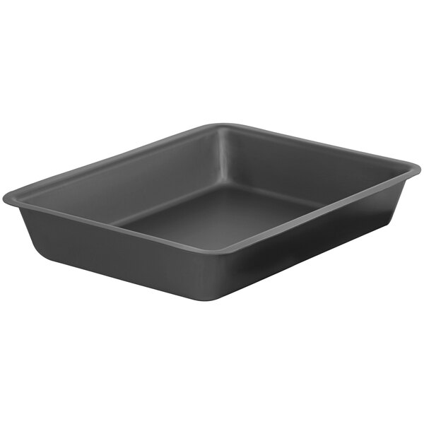 LloydPans 13 5/8" x 9 5/8" x 2 1/2" Aluminum DetroitStyle Pizza Pan