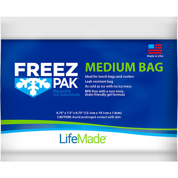 Lifoam Freez Pak Medium Reusable Ice Pack Bag LF4983