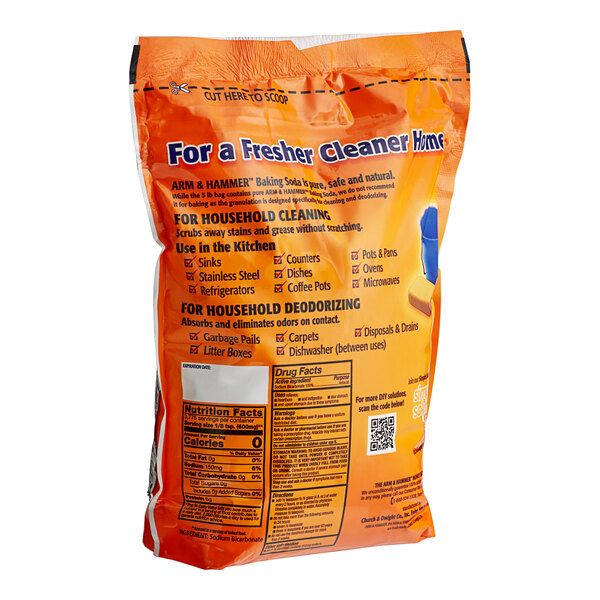 Arm & Hammer Bicarbonate De Soude 1.8kg (4 Lb) Alimentaire Et Ménager
