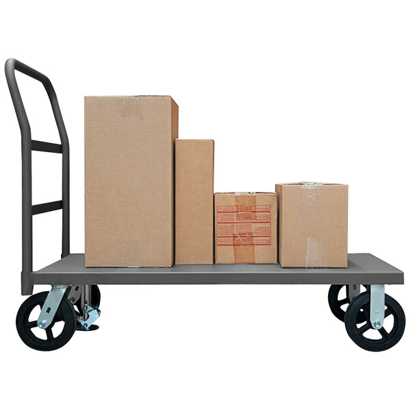 Durham Mfg 36" x 72" Platform Truck with Floor Lock EPTFL36728MR95