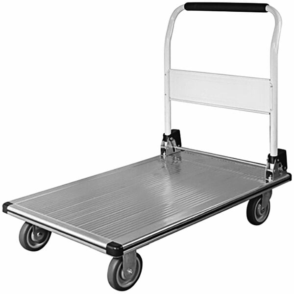 Lavex Industrial 24" x 36" Aluminum Platform Truck 660 lb. Capacity