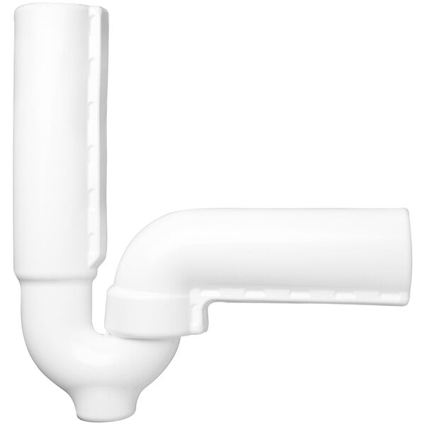 A Zurn Z8946-NT 2-piece white plastic pipe with a lid.