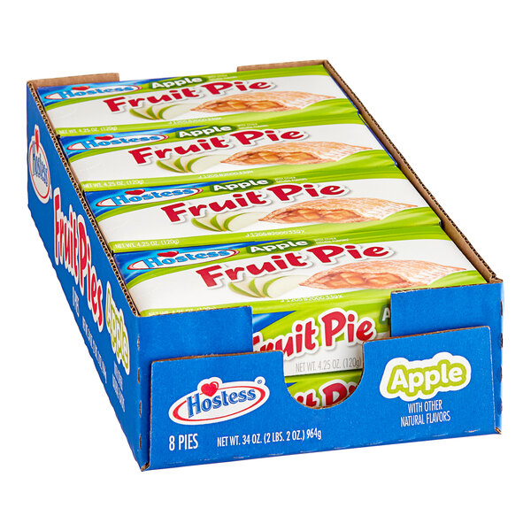 Hostess Fruit Pie Single Serve Apple Pie 4.25 oz. 48/Case