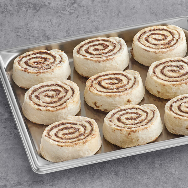 Pillsbury Best Place & Bake Preformed Cinnamon Twirl Dough 5 oz. 100/Case