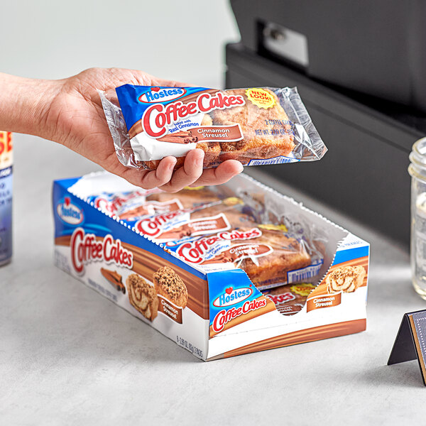 Hostess Single Serve Coffee Cakes with Cinnamon Streusel Topping 2