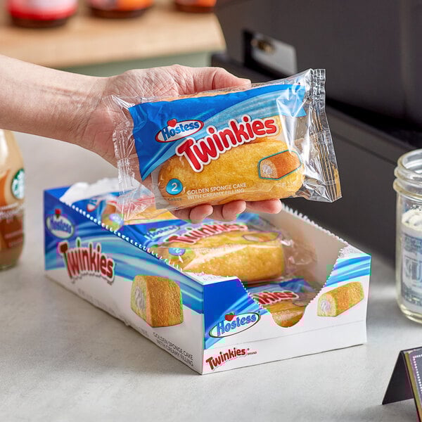 Hostess Twinkies Single Serve Golden Cake 2Count 2.7 oz. 36/Case