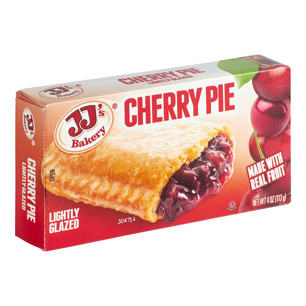 JJ's Bakery Cherry Pie Turnover 4 oz. 48/Case