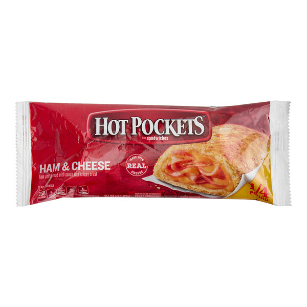 Hot Pockets Ham and Cheese Sandwich 4 oz. 30/Case