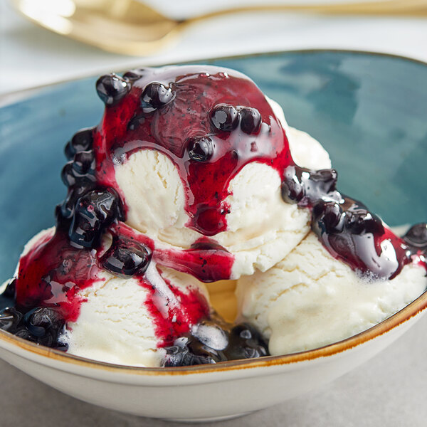 Oringer Blueberry Dessert / Sundae Topping 3/4 Gallon
