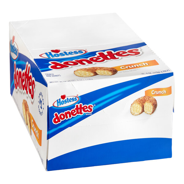 Hostess Single Serve Crunch Mini Donuts with Coconut Topping 6