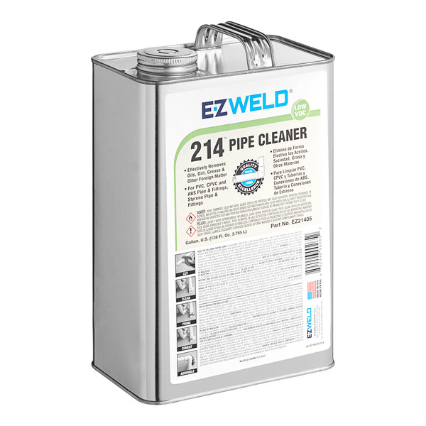 EZ Weld EZ21405N 1 Gallon Clear Pipe Cleaner