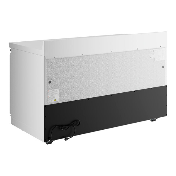 A 60-inch WiFi-enabled worktop refrigerator with a 3 1/2-inch backsplash and front breathing design.