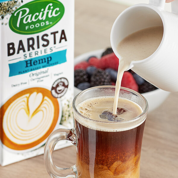 Pacific Foods Barista Series Hemp Milk 32 fl. oz. 12/Case