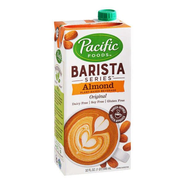 Pacific Foods Barista Almond Milk (32 fl. oz., 12/Case)