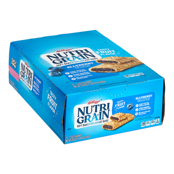 NutriGrain Blueberry Cereal Bar 1.3 oz. 48/Case