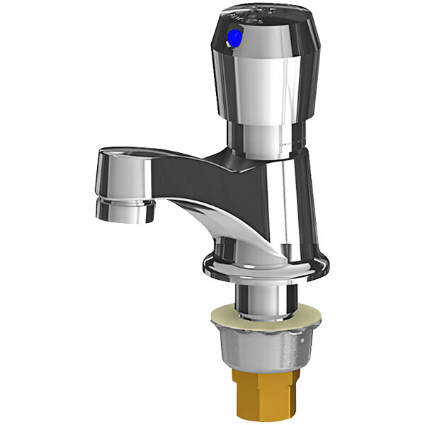 Chicago Faucets 333E2805665PSHAB 0.5 GPM SingleHole DeckMounted