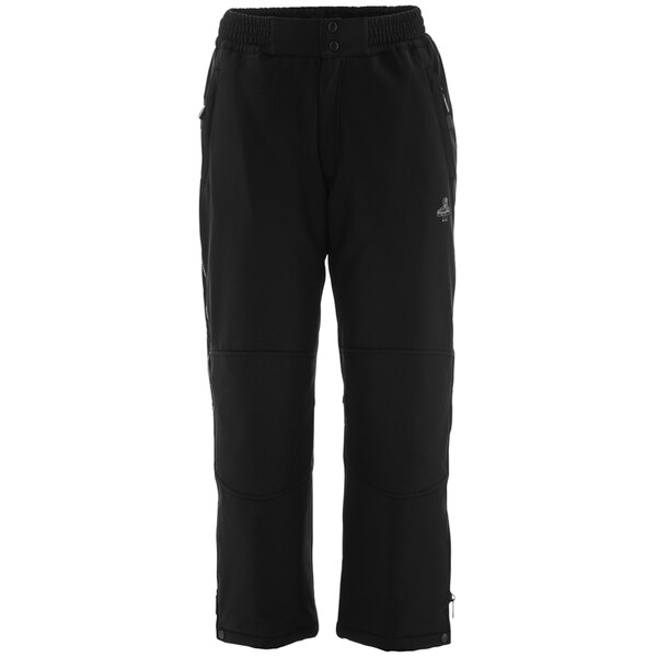 A pair of black Refrigiwear insulated pants with pockets.